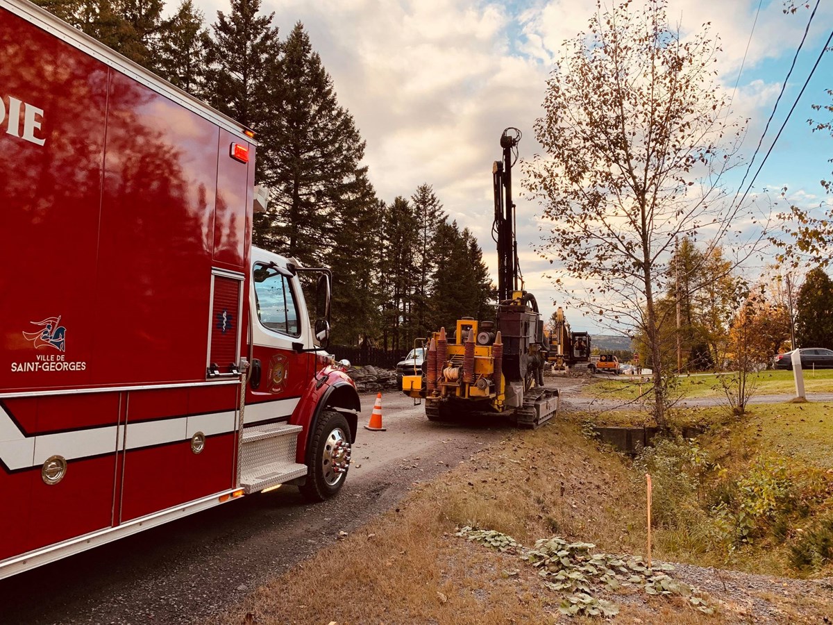 Alerte au monoxide de carbone dans une résidence de Saint-Georges