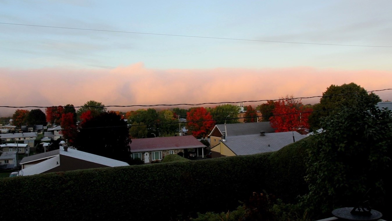 Sainte-Marie en Zone Orange, le 25 septembre 2020 au lever de soleil 6h47 AM