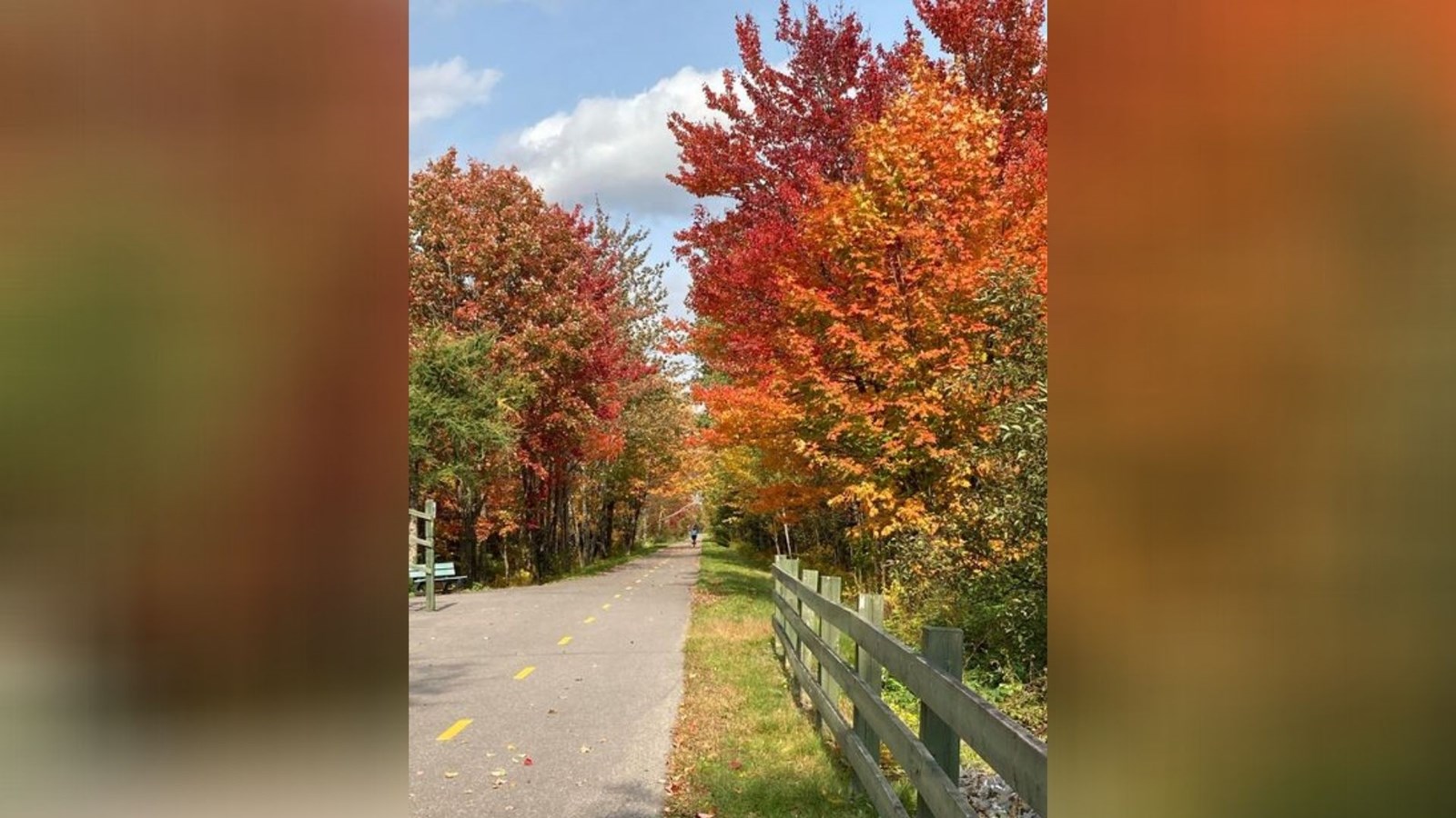 Piste cyclable entre St-Étienne et St-Rédempteur