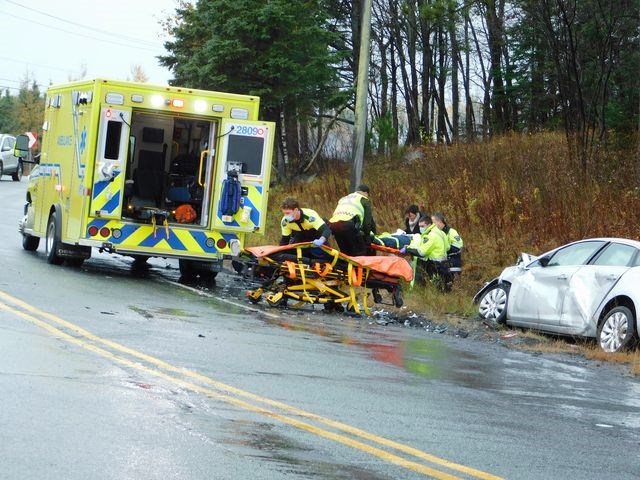 Collision entre deux véhicules à Beauceville vendredi