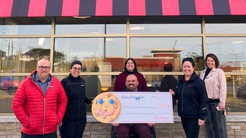 Tim Hortons remet 27 654 $ dollars à l’Association des personnes handicapées de la Chaudière