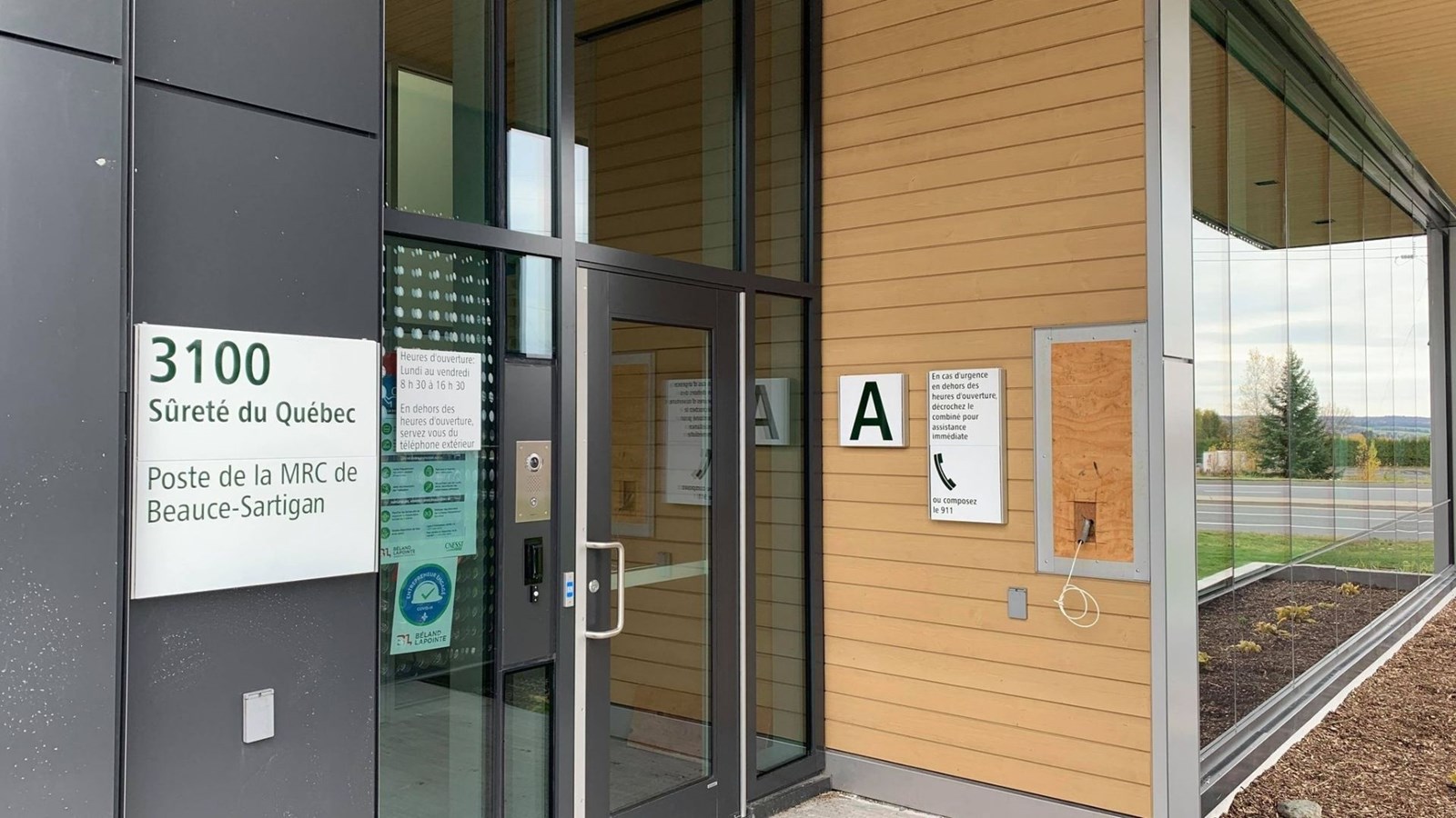 Nouveau poste pour la Sûreté du Québec à Saint-Georges