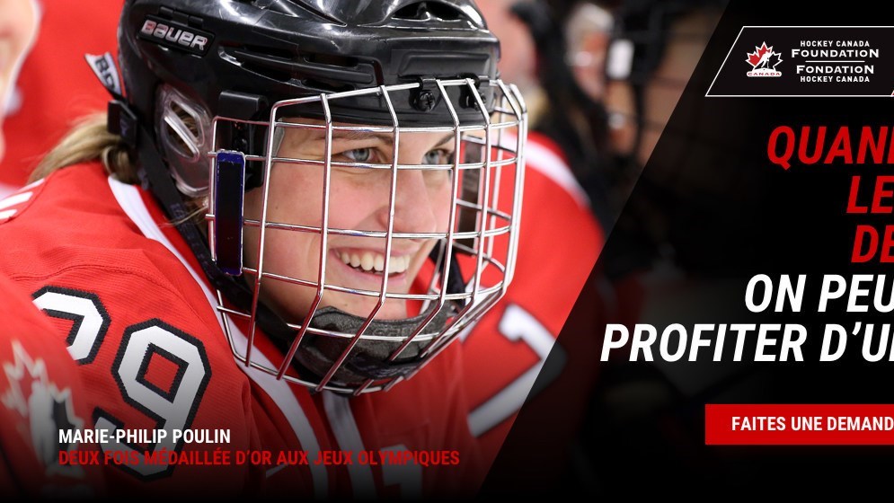 Un fonds d’aide pour les jeunes hockeyeurs mis de l’avant par Marie-Philippe Poulin