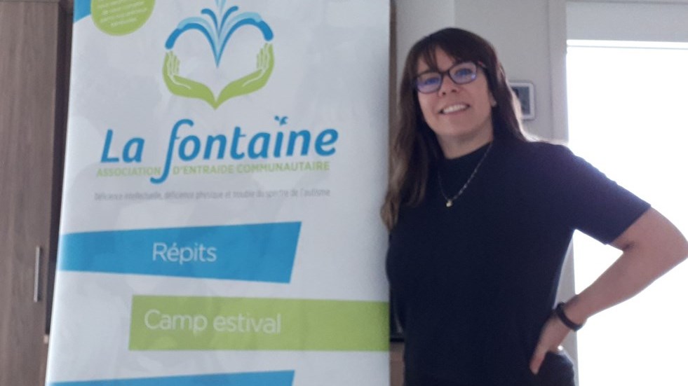 Cynthia Vallée, nouvelle directrice générale de l'organisme La Fontaine
