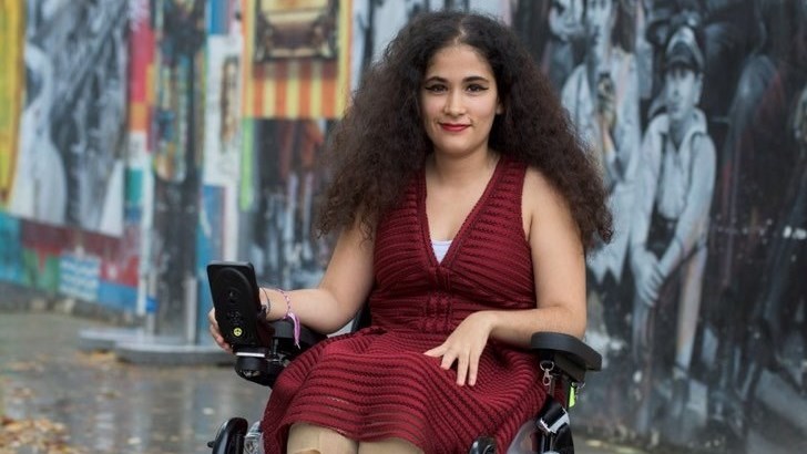 Tayana, 23 ans, atteinte du Spina-Bifida