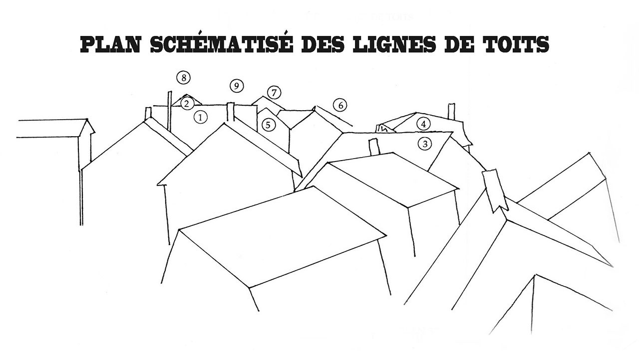 EMPILADE DE MAISONS LORS DE LA DÉBÂCLE DE 1896