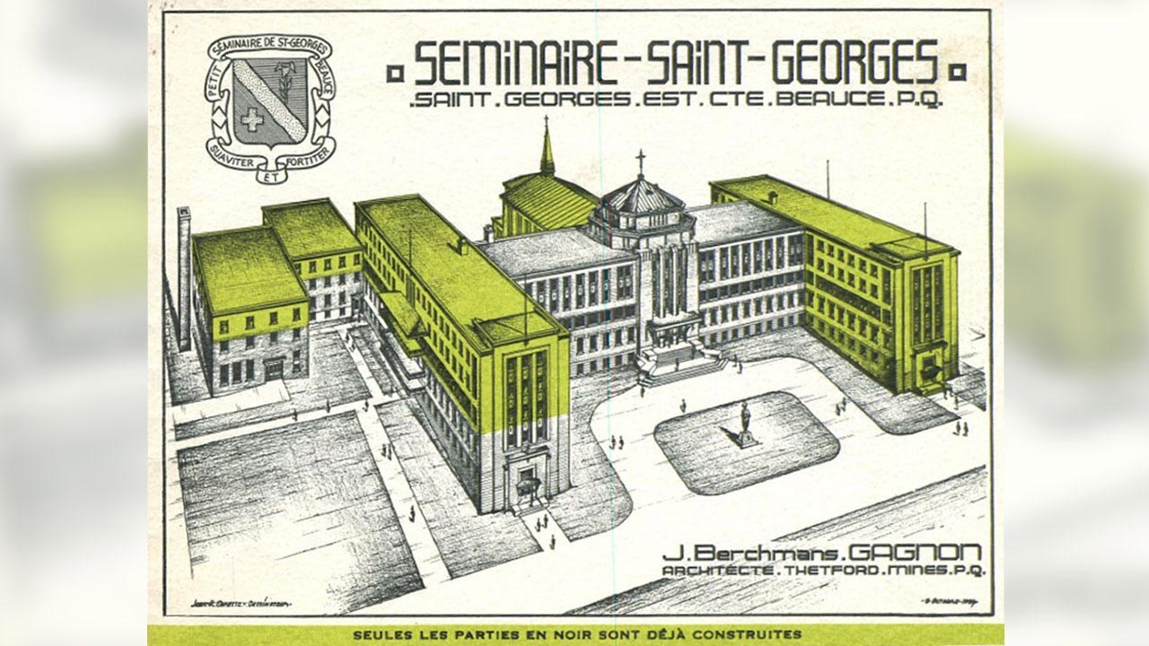 Les agrandissements du Séminaire Saint-Georges