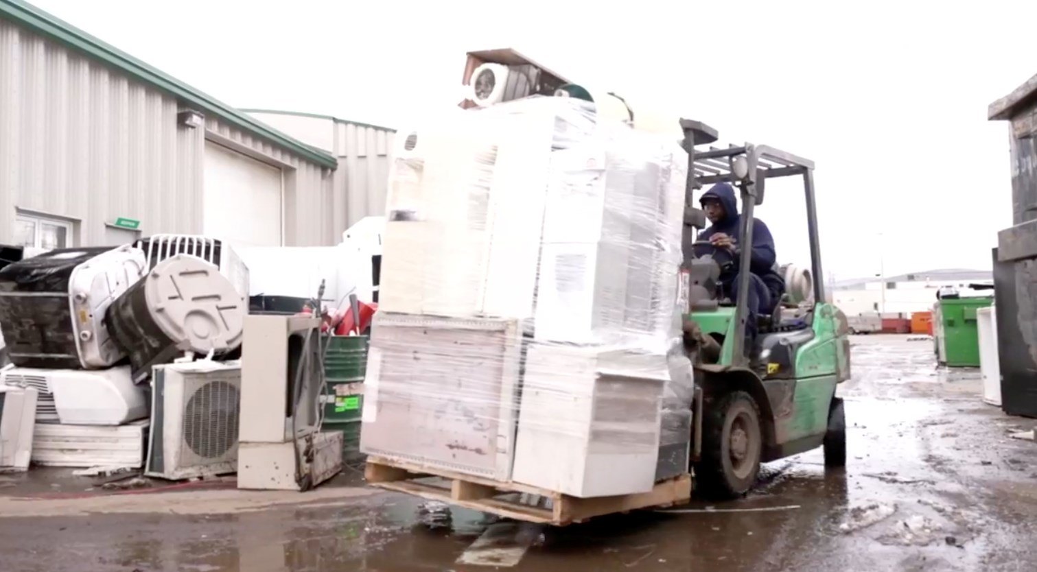 Une solution pour recycler les vieux appareils ménagers et de climatisation