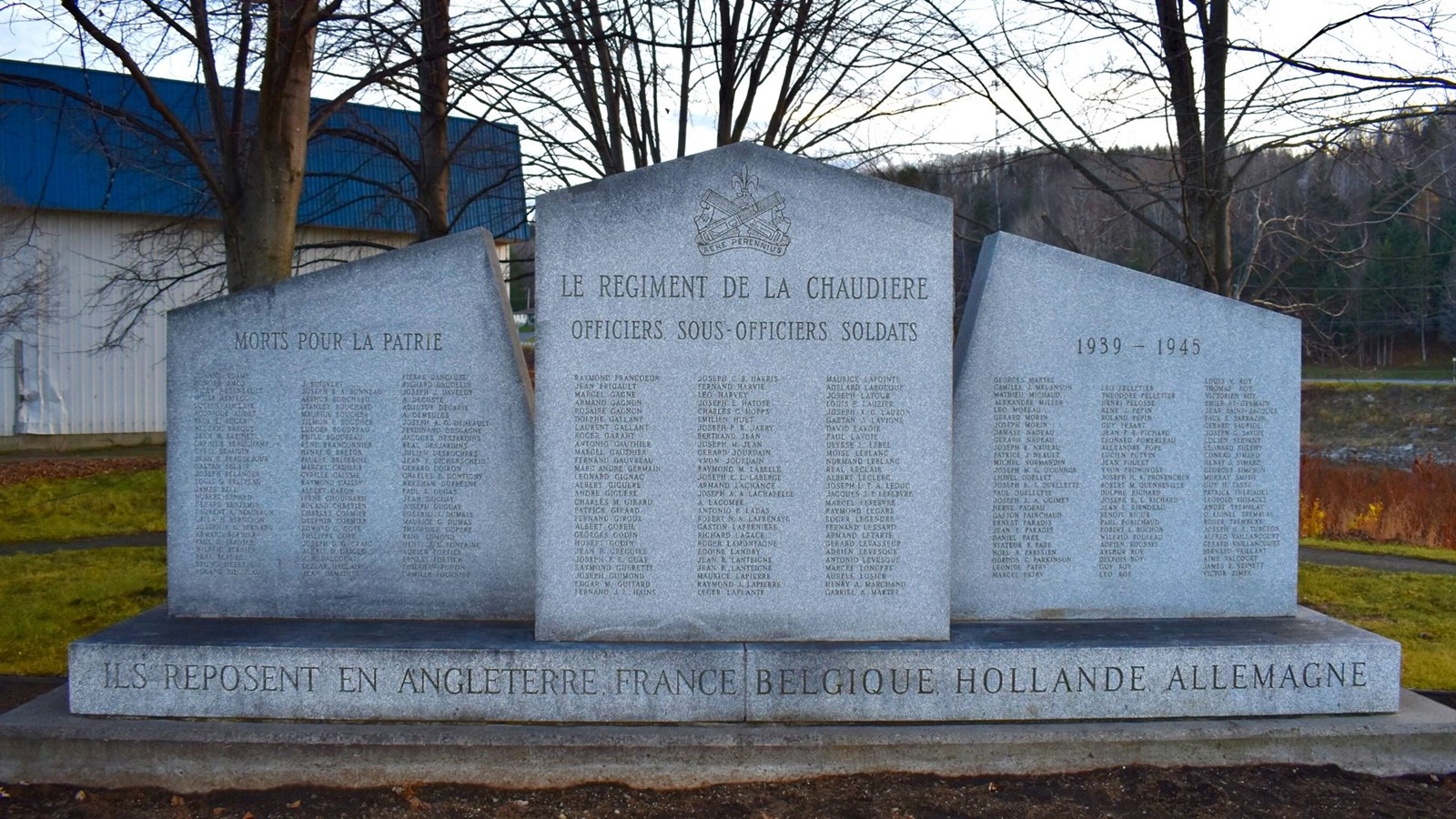 Un devoir de mémoire en ce Jour du Souvenir