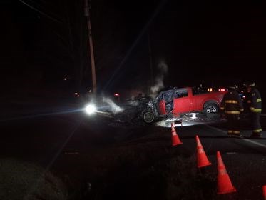 Accident de la route à Saint-Georges