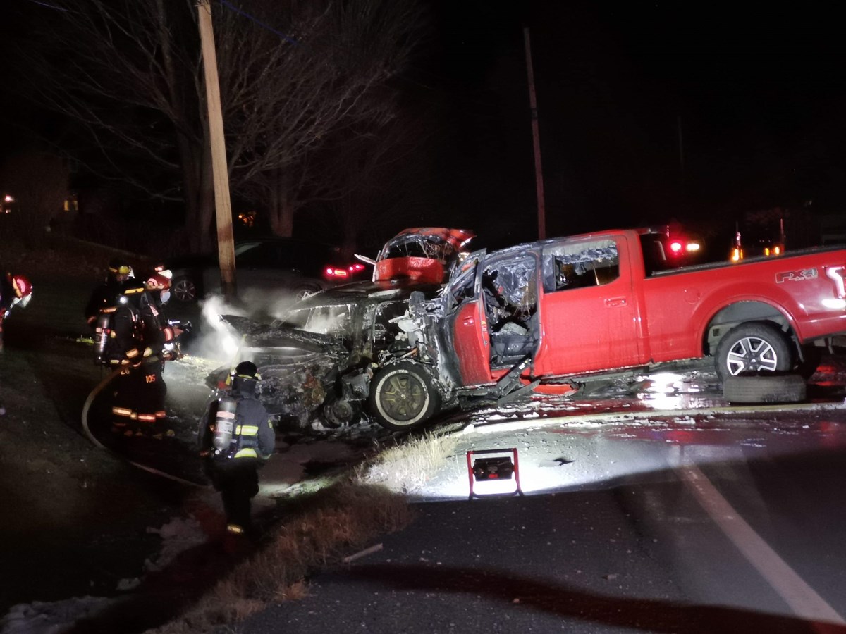 Accident de la route à Saint-Georges