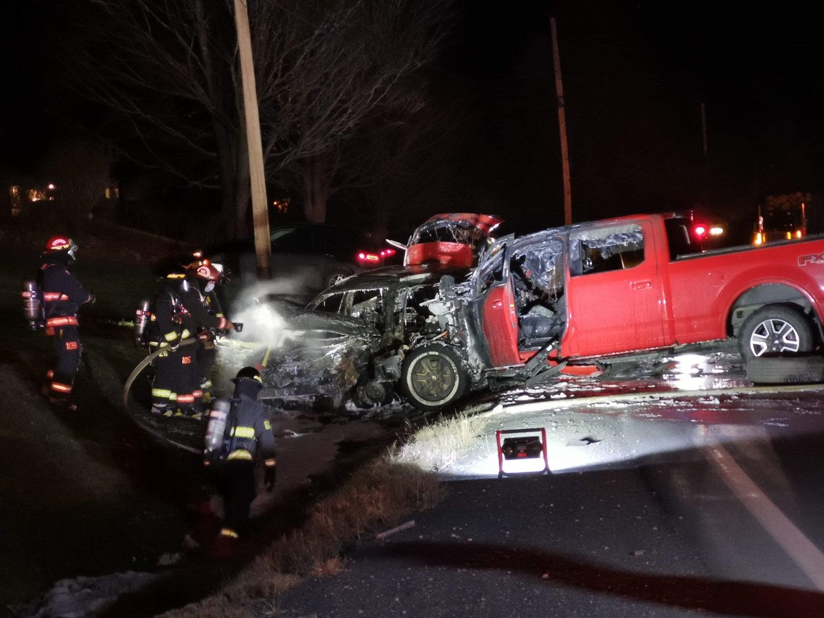 Accident de la route à Saint-Georges