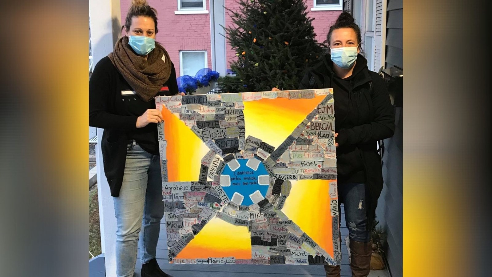 Œuvre de solidarité collective Nuit des sans abri 2020