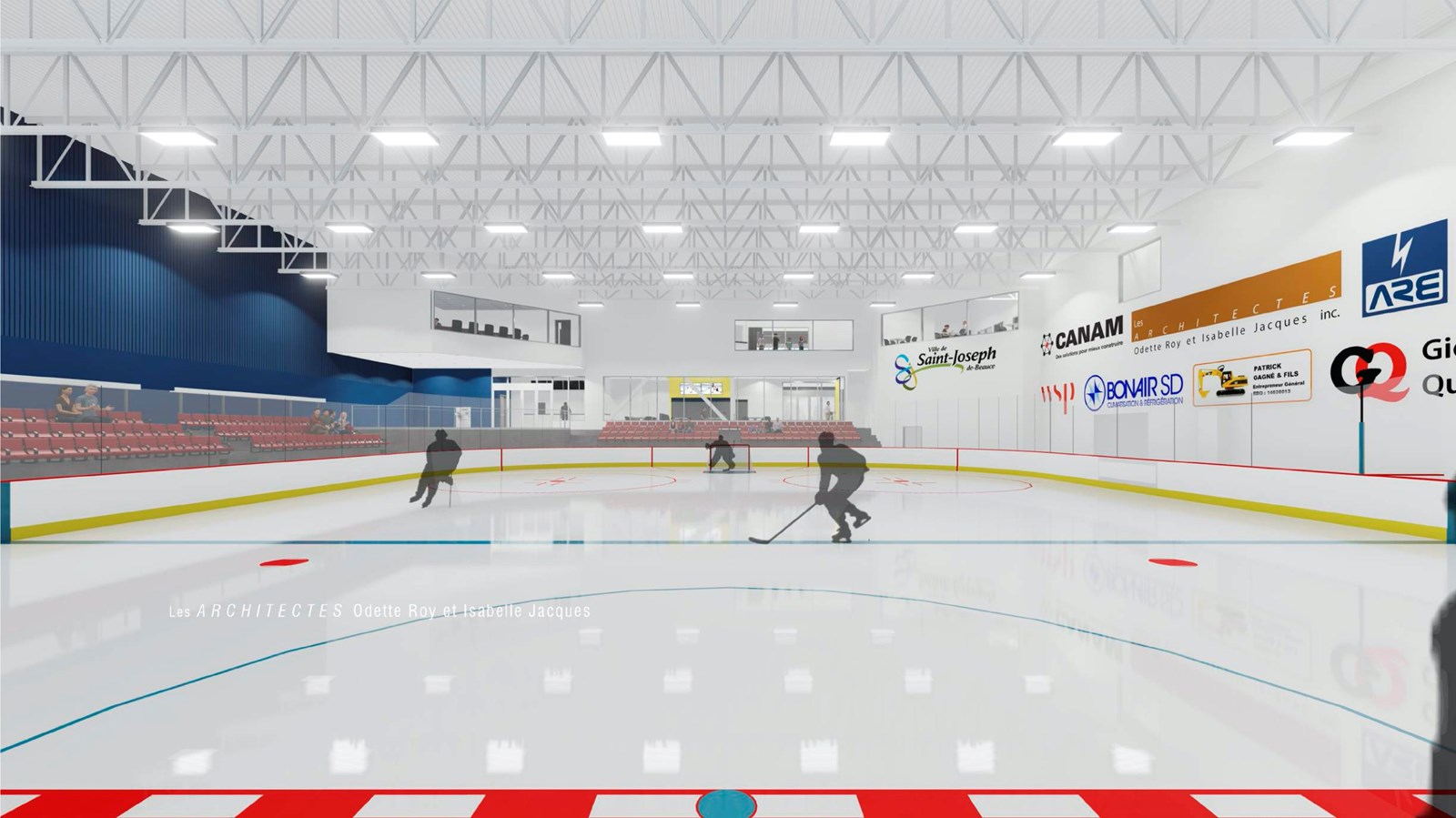 Groupe Canam construira le centre multifonctionnel de Saint-Joseph