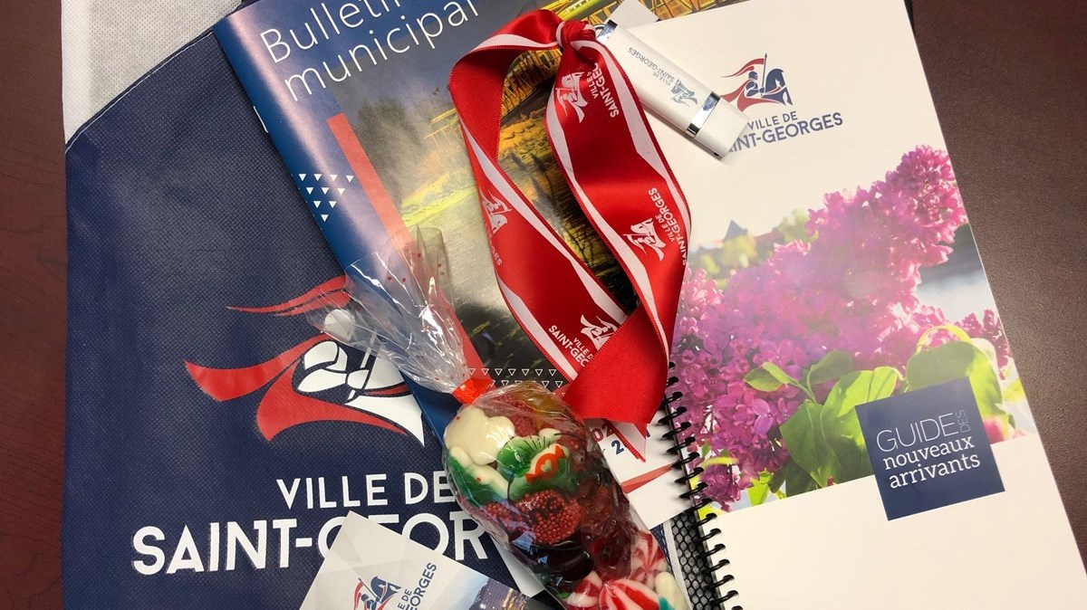 Saint-Georges a distribué ses guides aux nouveaux arrivants