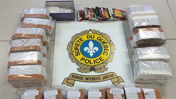 Saisie de 18 500 cigarettes de contrebande à Sainte-Marie