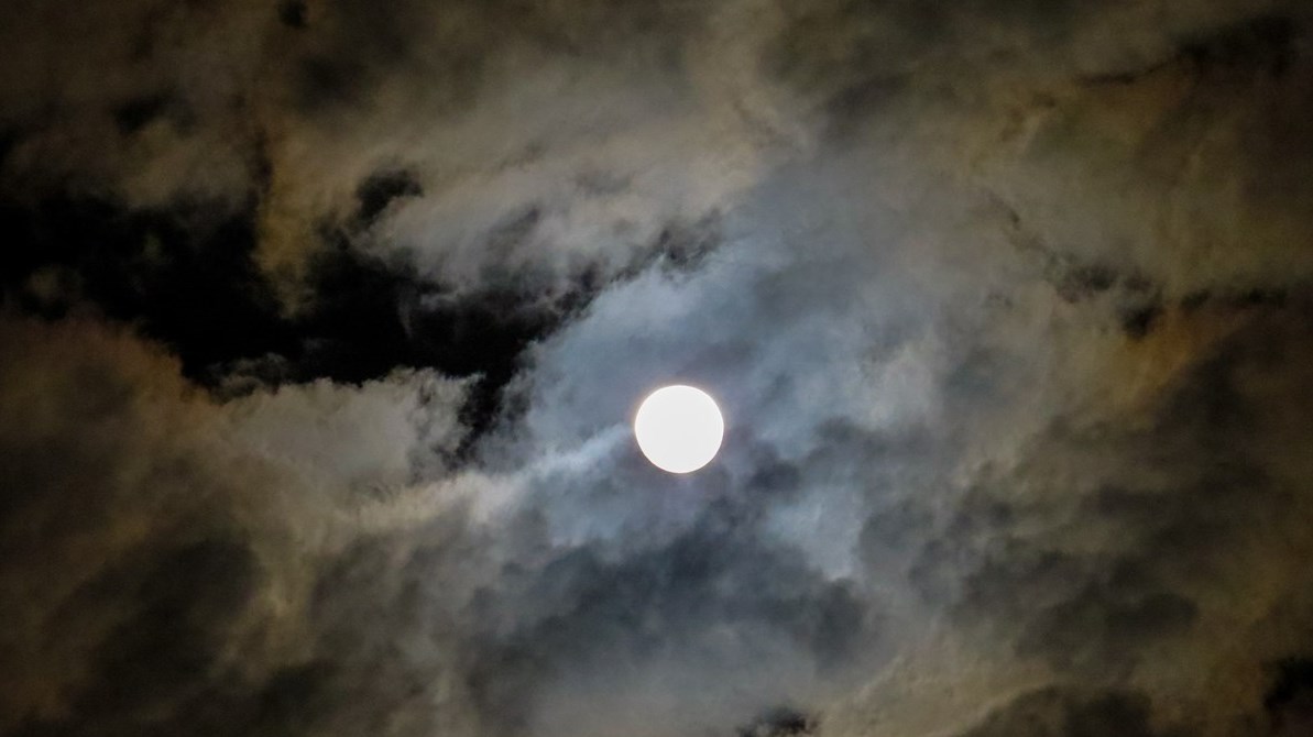 Photo à titre indicatif seulement. Les nuages devaient être moins présents.