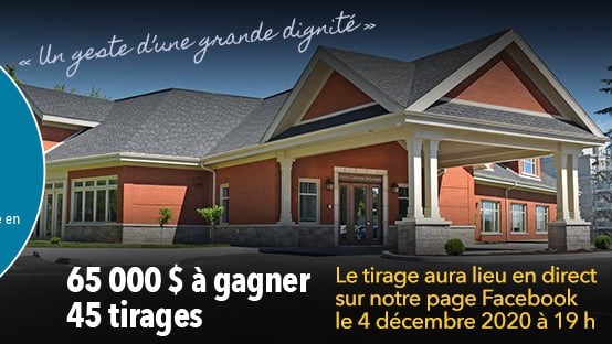 Le tirage de la loterie de la Maison Catherine de Longpré se tiendra de façon virtuelle