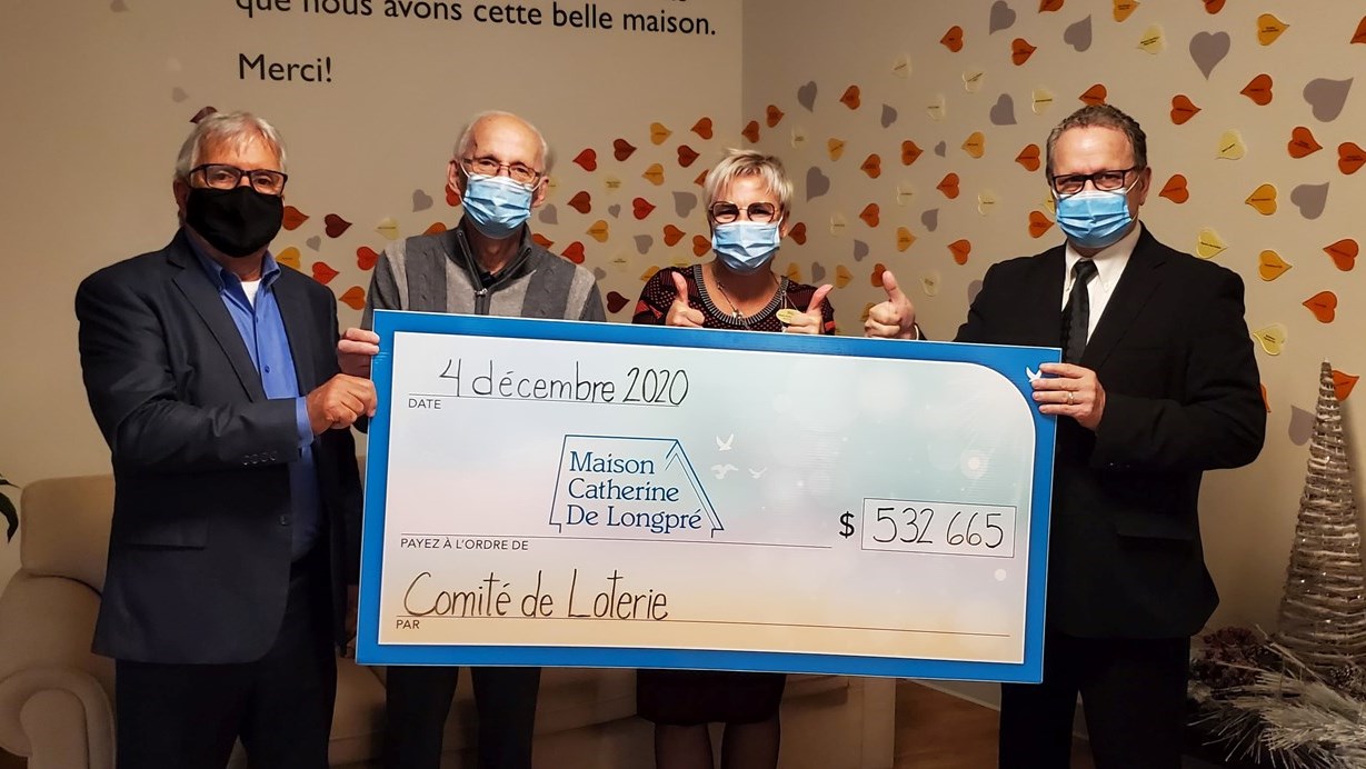 Résultats du tirage de la loterie 2020 de la Maison Catherine De Longpré