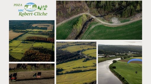 Les photos ont été prises par le photographe Jean-Marie Fecteau et ont été achetées par la MRC Robert-Cliche
Cliche.