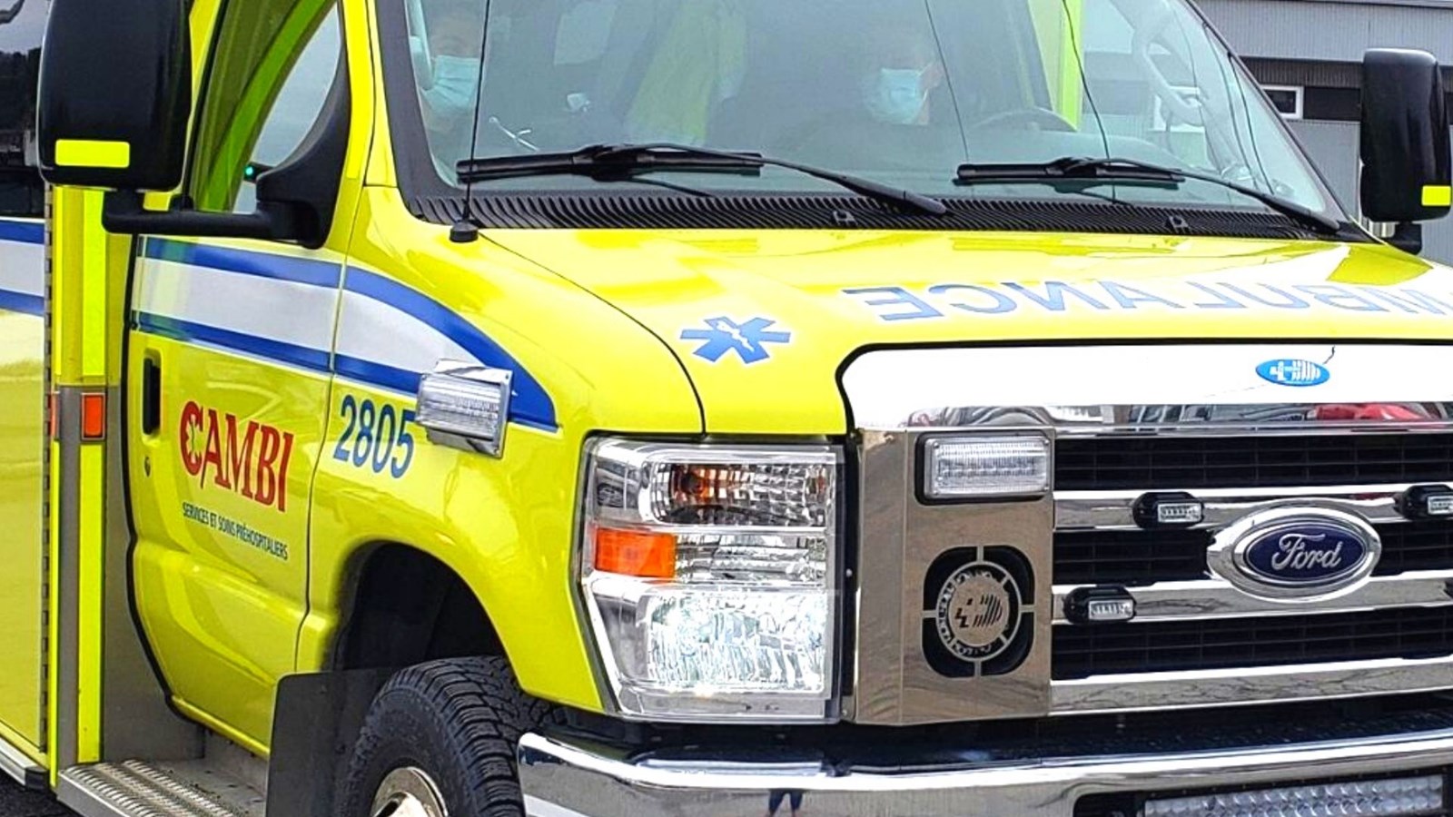 Accident sur la 90e rue à Saint-Georges