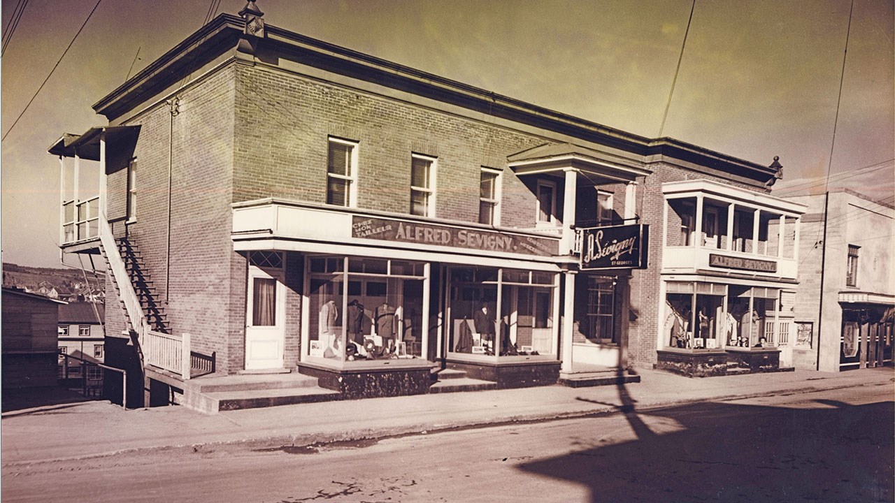 La Mercerie Sévigny, plus ancien commerce de Saint-Georges