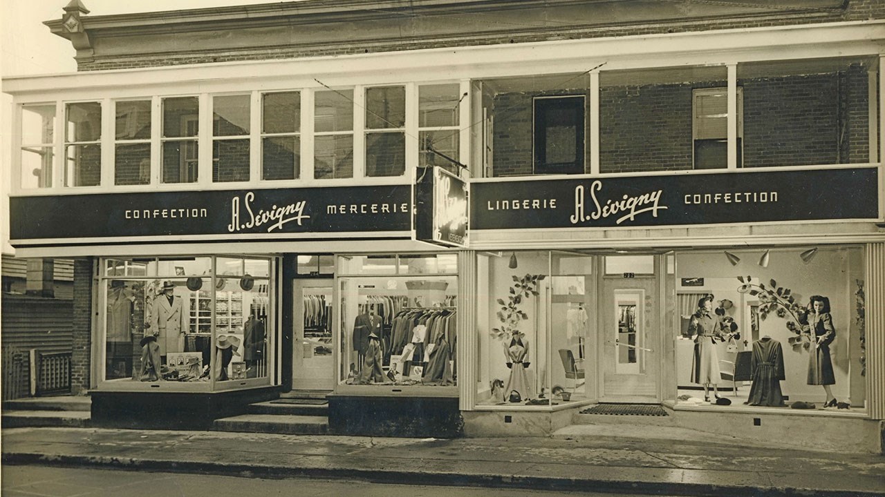 La Mercerie Sévigny, plus ancien commerce de Saint-Georges