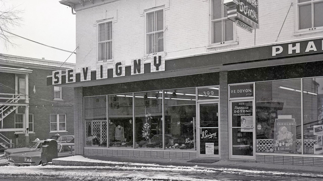 La Mercerie Sévigny, plus ancien commerce de Saint-Georges
