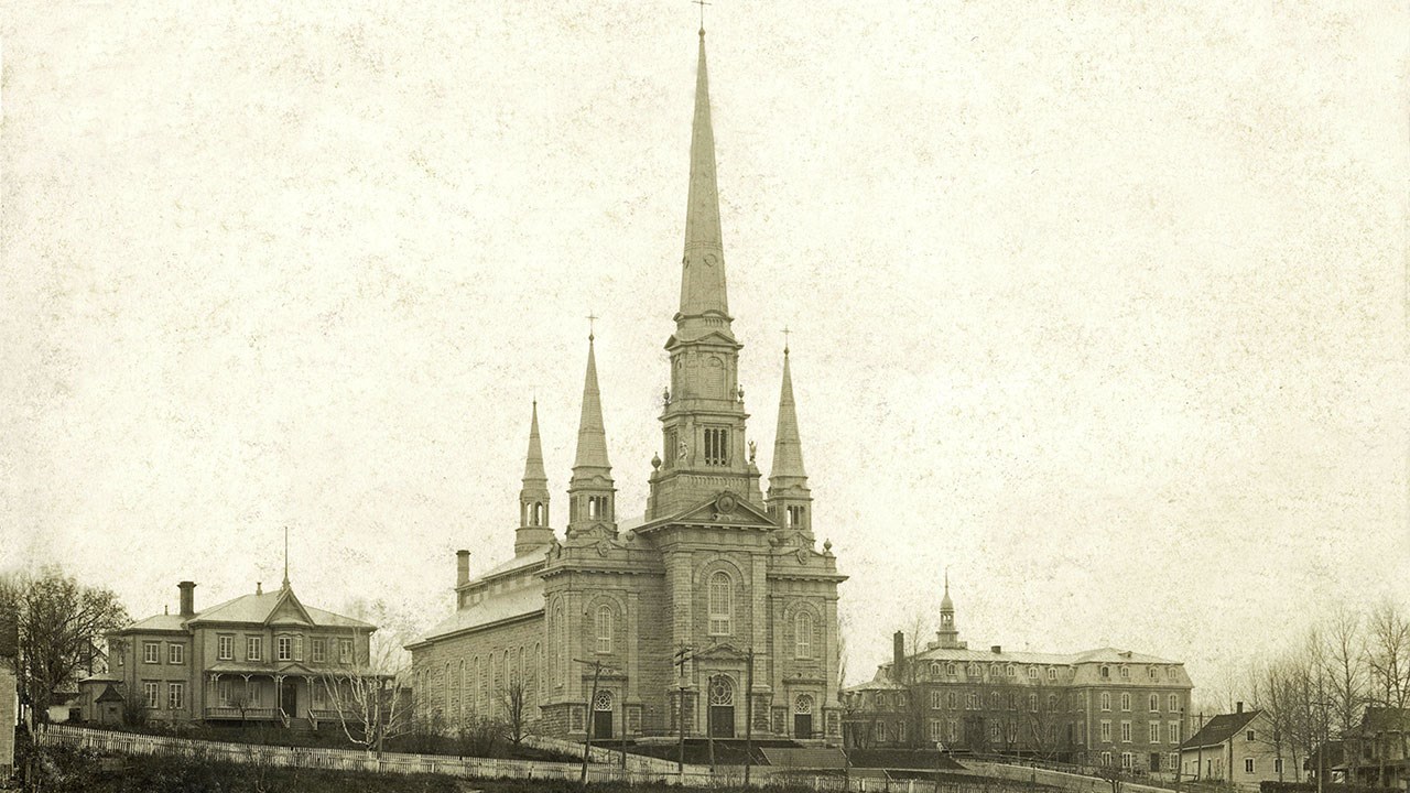 Les anciennes salles paroissiales dans l’ouest