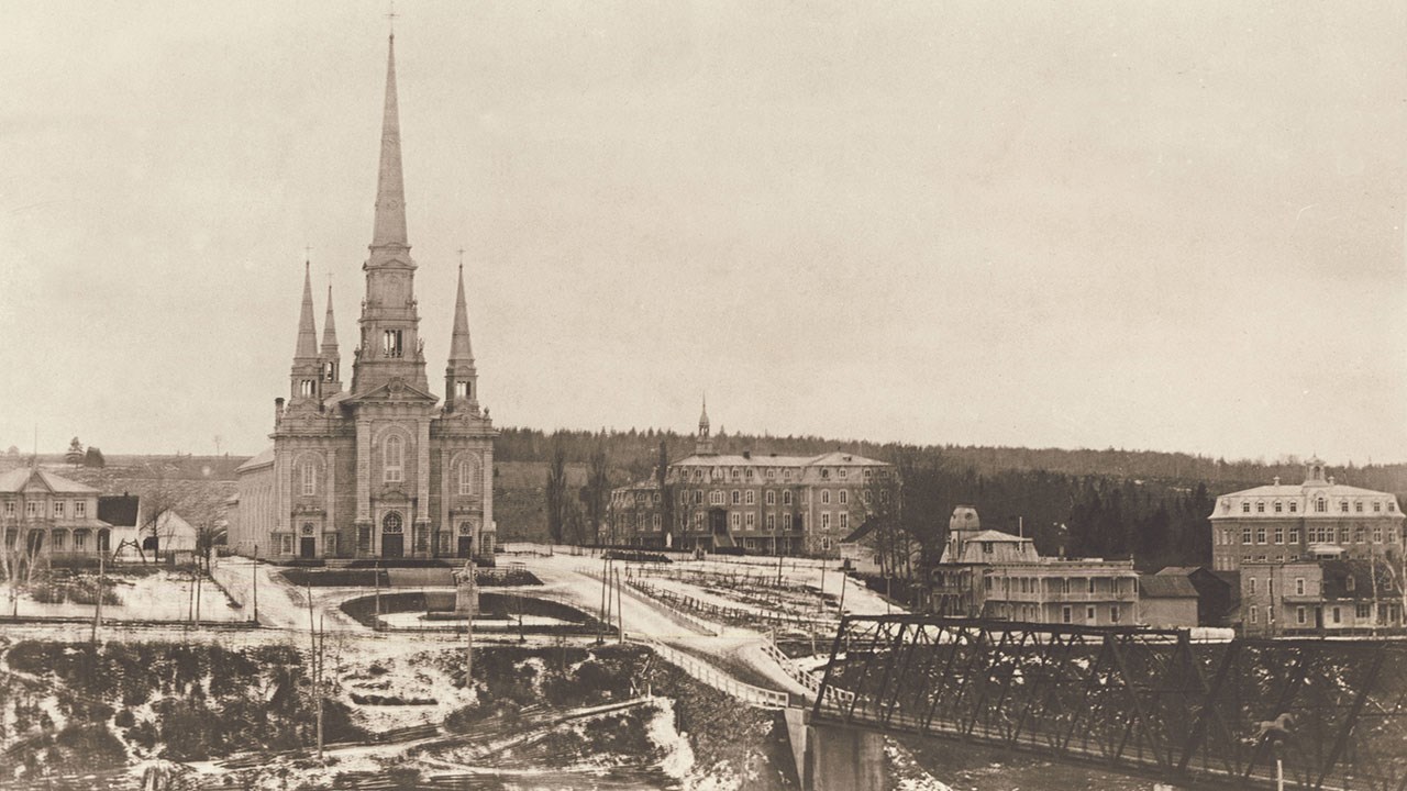 Les anciennes salles paroissiales dans l’ouest