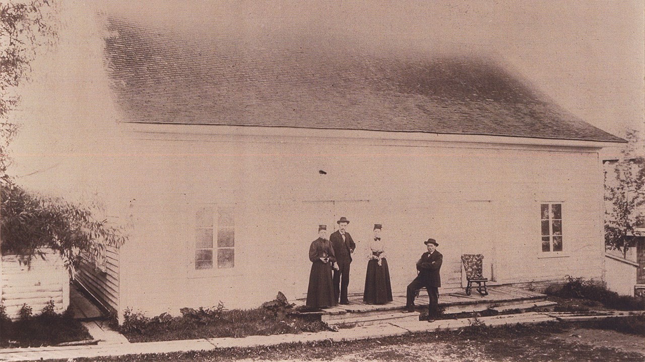 Les anciennes salles paroissiales dans l’ouest