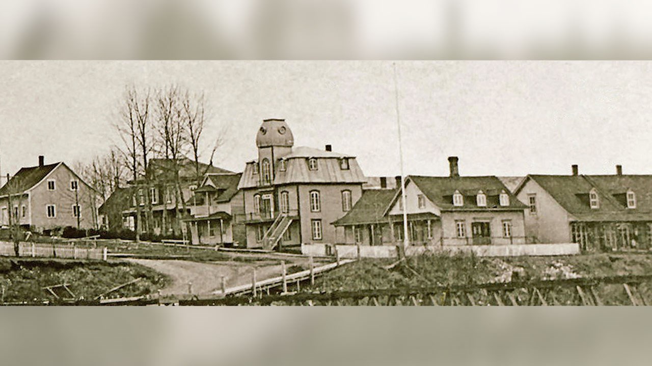 Les anciennes salles paroissiales dans l’ouest