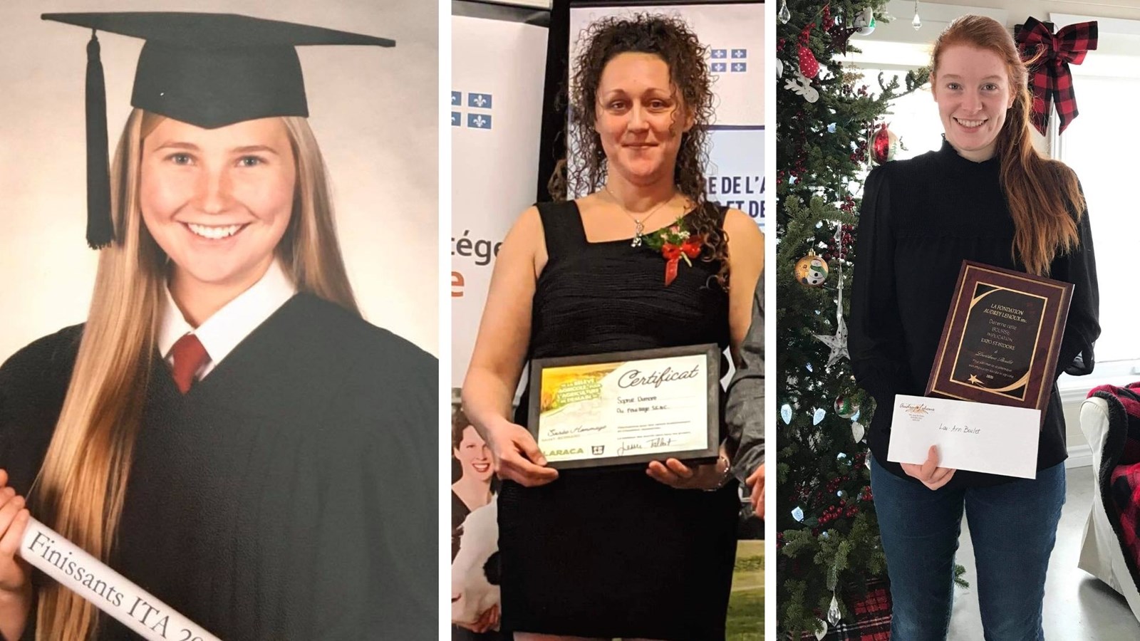 Alicia Vachon, Sophie Dumont, Lou-Ann Boulet