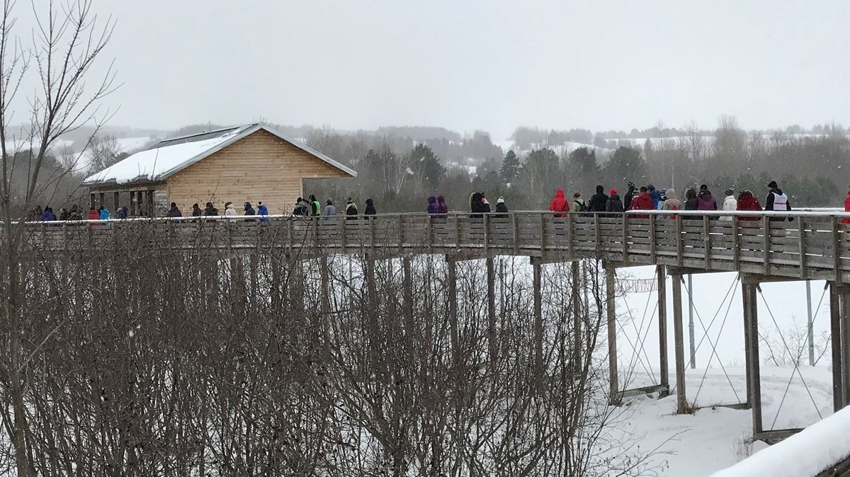 Marche au Domaine Taschereau, Sainte-Marie-de-Beauce