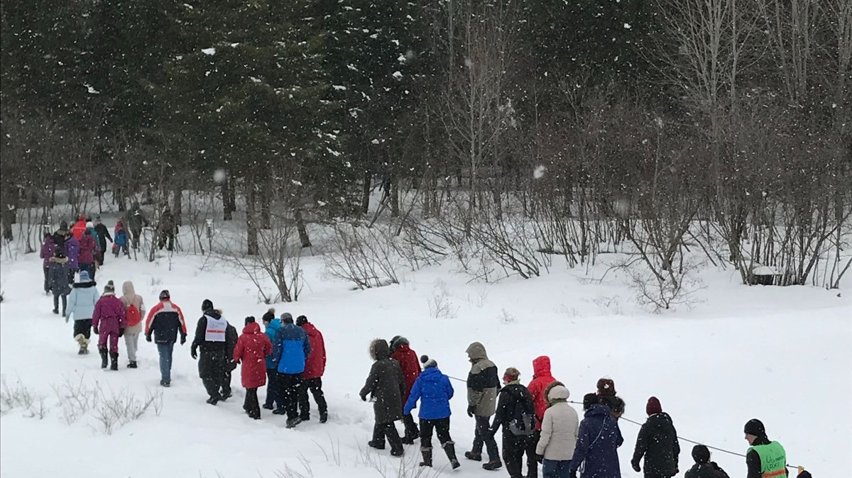 Marche au Domaine Taschereau, Sainte-Marie-de-Beauce