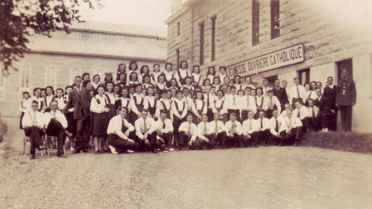 La salle paroissiale de l'ouest