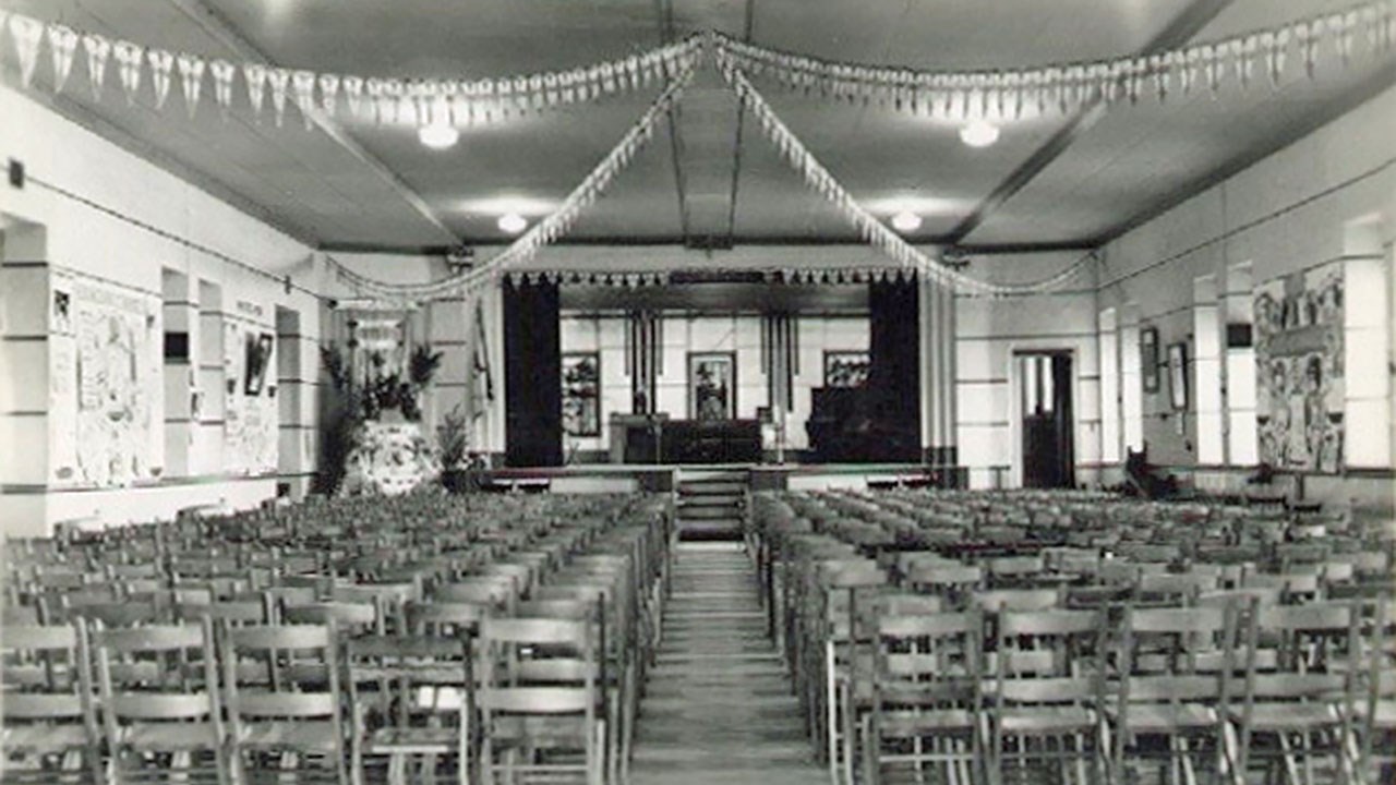 La salle paroissiale de l'ouest