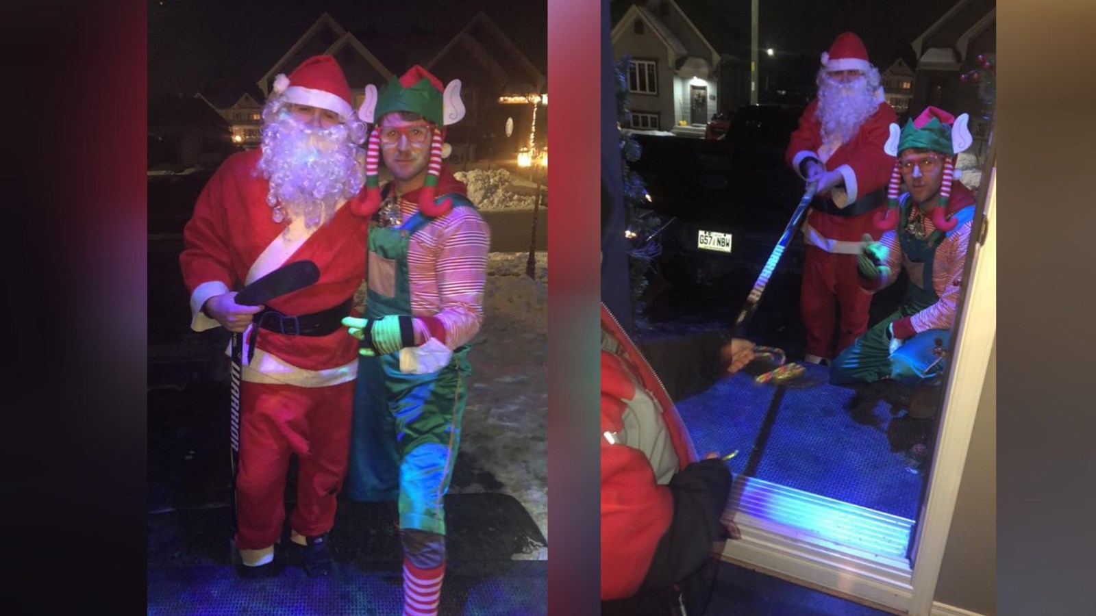 Deux colocataires propagent leur folie de Noël en Beauce
