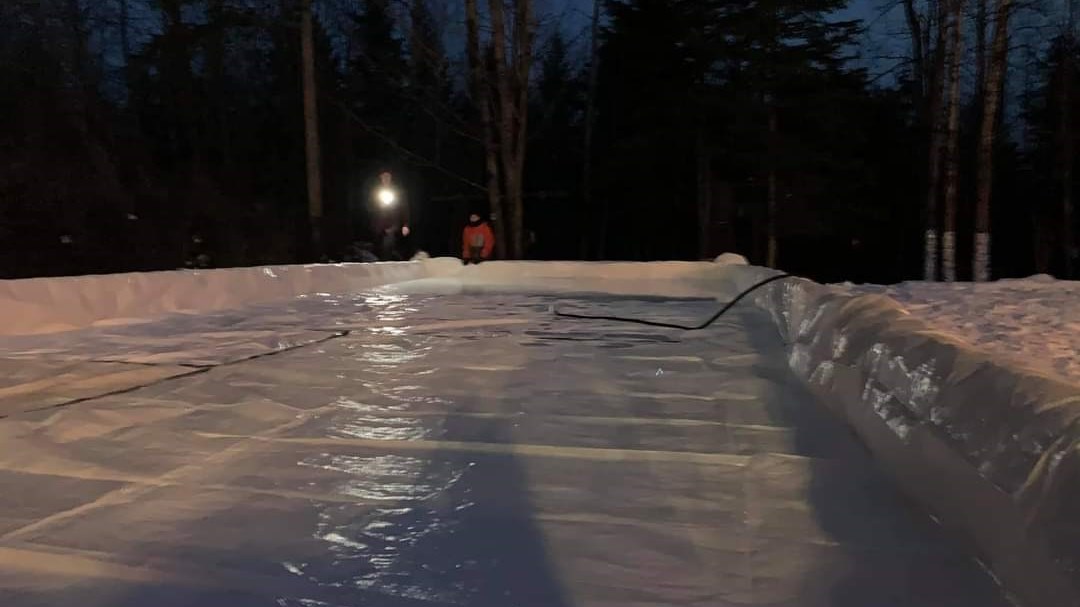 Montrez nous votre propre patinoire extérieure