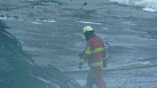 Un incendie chez Royal Mat ce matin