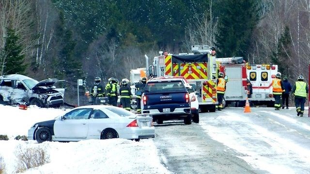 Une femme gravement blessée dans une collision à Saint-Georges
