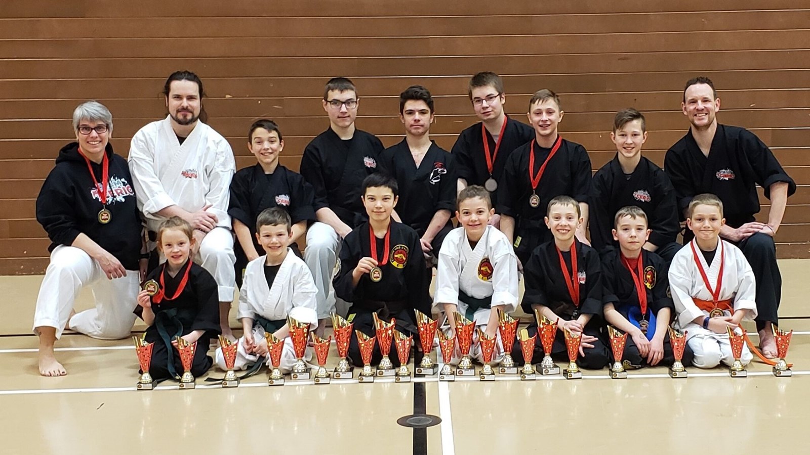 Un total de 18 karatékas beaucerons ont participé à la compétition.