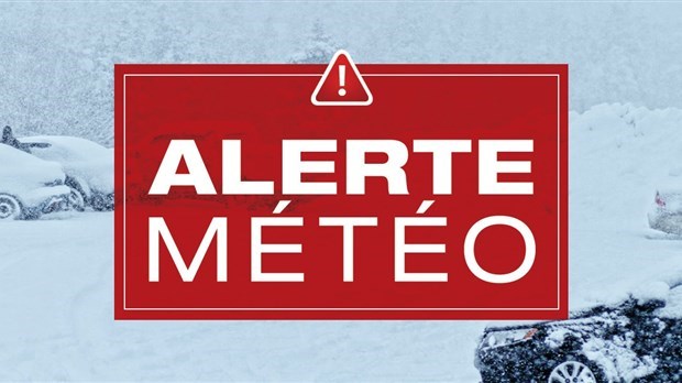 On attend une accumulation totale de neige entre 15 et 25 cm dans la région jusqu’à samedi matin.