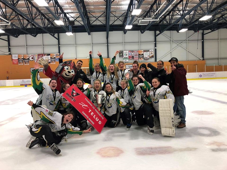 Les joueuses de l'Attak de Saint-Eustache, gagnantes de la finale cadette A.