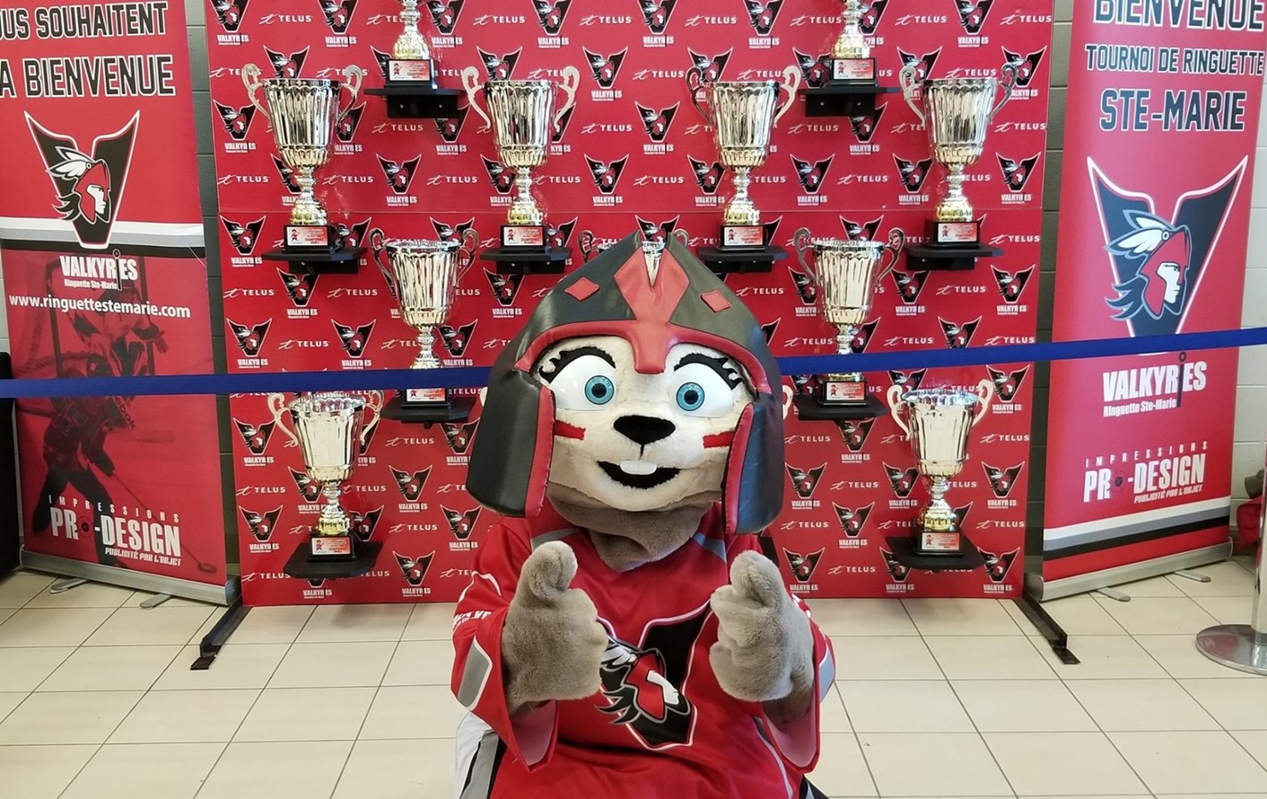 La mascotte Valky
