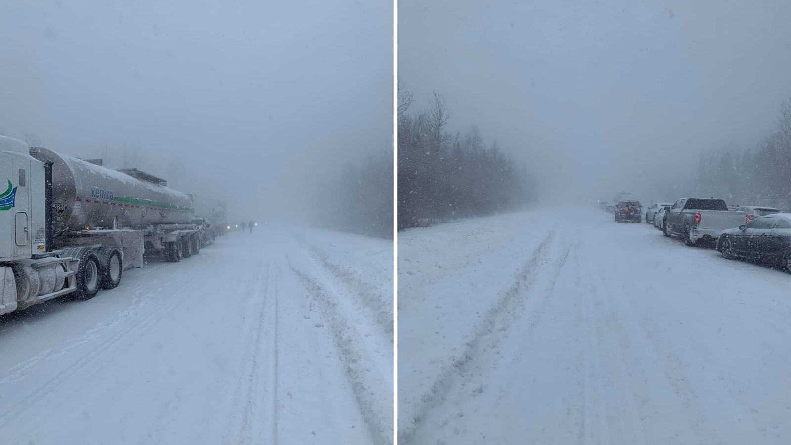 Un carambolage sur l'autoroute 73