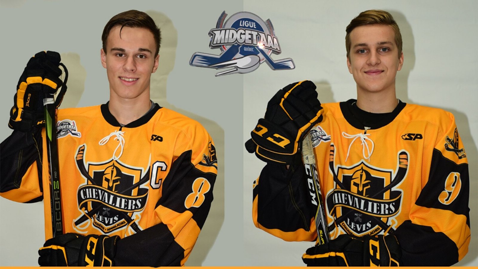 Dylan Champagne et William Robitaille