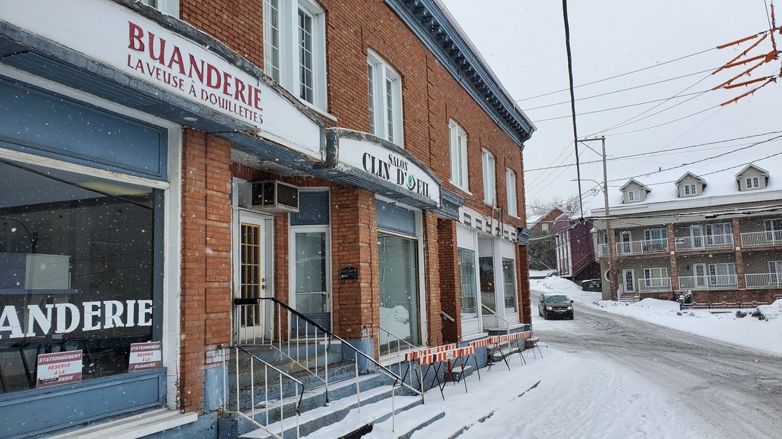 Immeuble à risques sur la 2e avenue à Saint-Georges