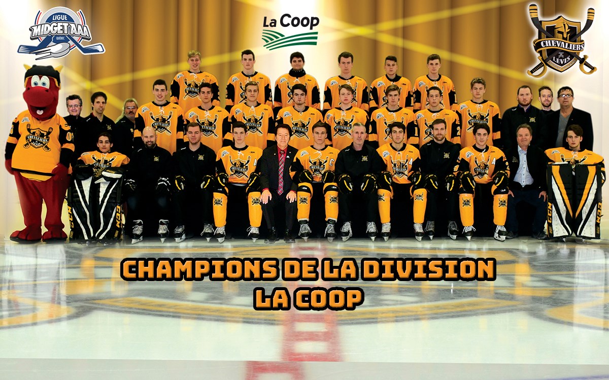 Les Chevaliers sont champions de la division La Coop