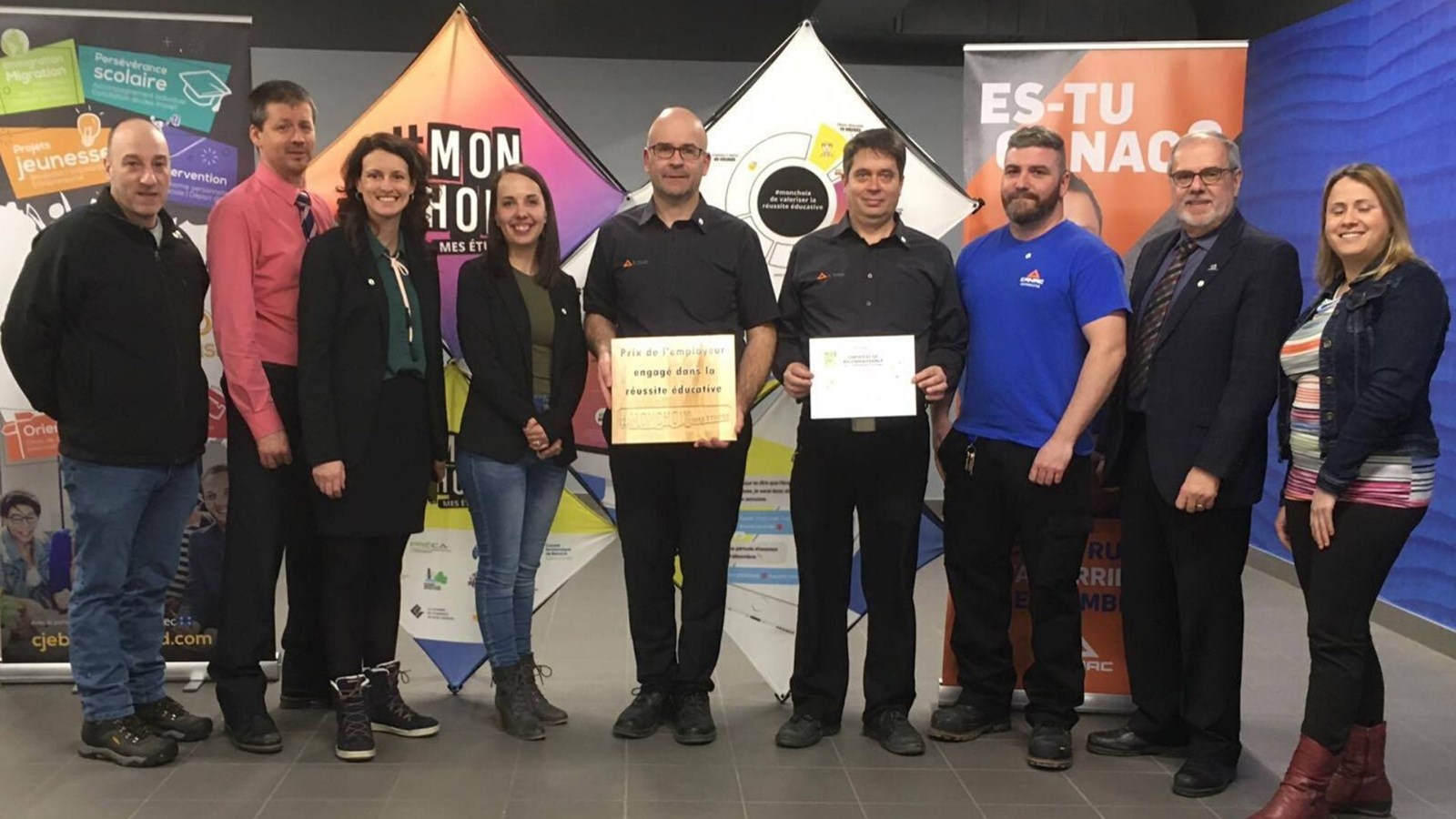 Journée de la remise du prix.